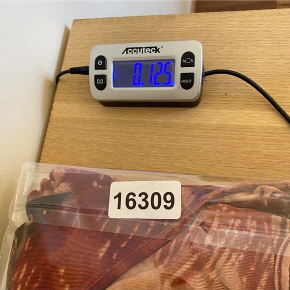 Chicos Top Womens 3 US Extra Large Red Abstract Travelers 3/4 Sleeves Stretch - Picture 9 of 9